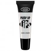 ES Блеск для губ с плампинг-эффектом PUMP UP LIPS тон 85 прозрачный с блестками