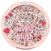 ES Румяна компактные Lovely Blush 204 розово-лиловый