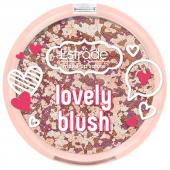 ES Румяна компактные Lovely Blush 206 коричнево-розовый