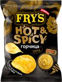 Чипсы из натурального картофеля FRY’S Злая горчица