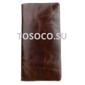 1018-21-d coffee кошелек женский GENUINE LEATHER натуральная кожа 9х19х2