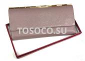 1014-34 gray кошелек GENUINE LEATHER натуральная кожа 10х20