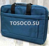 0819 blue сумка текстиль 30х40