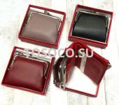 1050-37 кошелек женский GENUINE LEATHER натуральная кожа 10х12х2