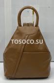 042 brown рюкзак Wifeore натуральная кожа 24x13x28