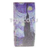 Vy456589 starry night кошелек Vereva classic натуральная кожа 9х19x2