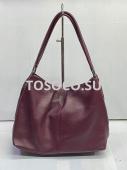 8068-2 wine red сумка Wifeore натуральная кожа 27х33х13