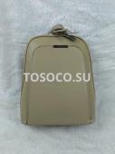 5021 beige рюкзак экокожа 29x31x12