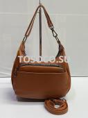 6681-2 brown сумка  Wifeore натуральная кожа 22x12x25