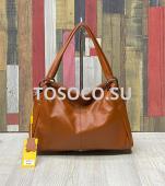 9723 brown сумка Wifeore натуральная кожа 25x9x34