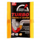 Гранулы от засоров УДОБНАЯ МИНУТКА Turbo, м/у, 70гр