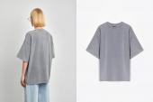 !sale Футболка oversize с эффектом варки