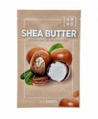 [THE SAEM] Маска для лица тканевая ЭКСТРАКТ МАСЛА ШИ Natural Shea Butter Mask Sheet, 21 мл