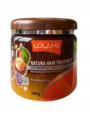 [LOLANE] Маска для лечения волос МАСЛО ОРЕХА МАКАДАМИИ Natura Hair Treatment Macadamia Butter Extract+Biotin, 500 мл