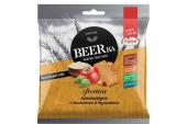 «Beerka», гренки со вкусом томата с базиликом и чесночным соусом, 85 г