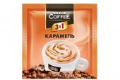 «Bridge Coffee», напиток кофейный 3 в 1 с карамелью, 20 г (упаковка 40 шт)