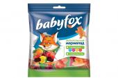 «BabyFox», мармелад жевательный с соком ягод и фруктов, 70 г