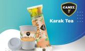 Чайный напиток Karak Camel офисный набор 6 пакетиков + 6 стаканов