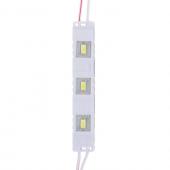 Светодиодный модуль SMD5630, 1.5 Вт, 3 LED, 135 Lm, IP65, 6500К ,12V БЕЛЫЙ, набор 20 шт.