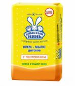 УШАСТЫЙ НЯНЬ 90г Туалетное крем-мыло с пантенолом