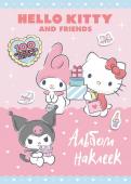 .. Hello Kitty and Friends. Альбом наклеек (розовый)