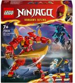 Конструктор Элементарный огненный робот Кая 71808 322 дет. LEGO Ninjagо