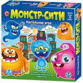 Рус.стиль Настольная игра Монстр-Сити 02036