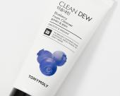 TONY MOLY CLEAN DEW Пенка для умывания (черника), 180мл