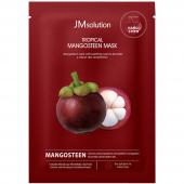 JMsolution Tropical Mangosteen Mask Осветляющая тканевая маска с мангостином