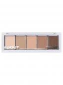 ABOUT TONE Матовая палитра теней для век Return To Basic Shadow Palette 01 Classic 9г (5цв)