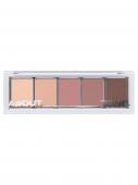 ABOUT TONE Матовая палитра теней для век Return To Basic Shadow Palette 04 Serene 9г (5цв)