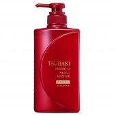 SHISEIDO Шампунь для волос TSUBAKI Premium Moist @ Repair увлажняющий, 490 мл. бутылка с дозатором