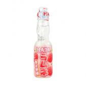 HATA KOSEN Газировка Ramune Litchi  РАМУНЕ со вкусом Личи, 200 мл., стеклянная бутылка со стеклянным шариком