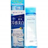 KOSE MOISTURE MILD WHITE Cool Jelly Essence 6 в 1 Охлаждающая тонизирующая гелевая эссенция 200мл