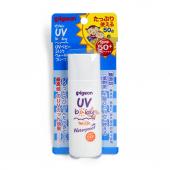 PIGEON Солнцезащитное молочко UV SPF50 детское для лица и тела, возраст 0+, бутылка 50 гр.