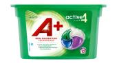 Капсулы для стирки A+ Active 4 caps White (для белого) 10 шт