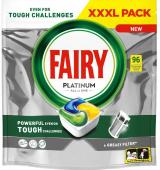 Капсулы для посудомоечной машины Fairy Platinum Lemon 96 шт