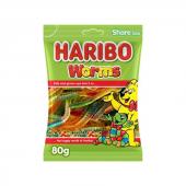 Жевательные конфеты Haribo Worms Solucan 80 г