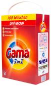 Порошок стиральный универсальный "GAMA UNIVERSAL 3 в 1" (100 стирок) 6,5 кг