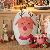 Подушка новогодняя декоративная "Этель" Christmas deer 28*37 см