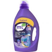 ML Гель для стирки EXTRA CLEAN универсальный концентрат, Meine Liebe, 1,8 л