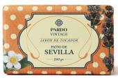 Натуральное мыло c ароматом лаванды и жасмина Pardo Vintage Sevilla (Севильский дворик) 200 г