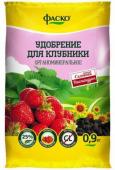 Удобрение "Огородник" органоминеральное в гранулах Клубника 0,9кг /16 (Фаско) Россия