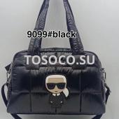 9099 black сумка текстиль 33x50x16