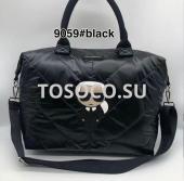 9059 black сумка текстиль 33x50x16