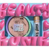 Beauty Bomb Подарочный набор (Хайлайтер / Highlighter "Space Girls"/ тон 03 Блеск для губ / Lip gloss «Juicy» тон 01)