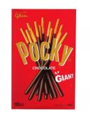 GLICO Pocky Giant Палочки гигантские в темном шоколаде, упаковка 151,2 гр., гигантские палочки 18 шт. * 8,4 гр.