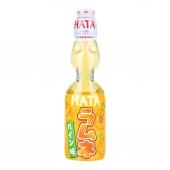 HATA KOSEN Газировка Ramune Pineapple РАМУНЕ со вкусом Ананаса, 200 мл., стеклянная бутылка со стеклянным шариком