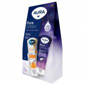 Подарочный набор Aura Pure Cotton:Крем для рук 2х75мл