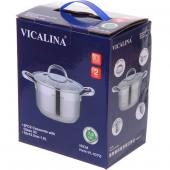 Кастрюля из нержавеющей стали VICALINA 1,9л, индукция, VL-1072